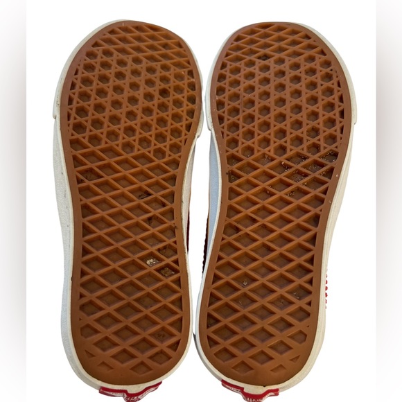 Vans Old Skool Skate Shoes Red Blue Yellow Corduroy Primary 5.5 Women’s 4 Men’s - Picture 11 of 12